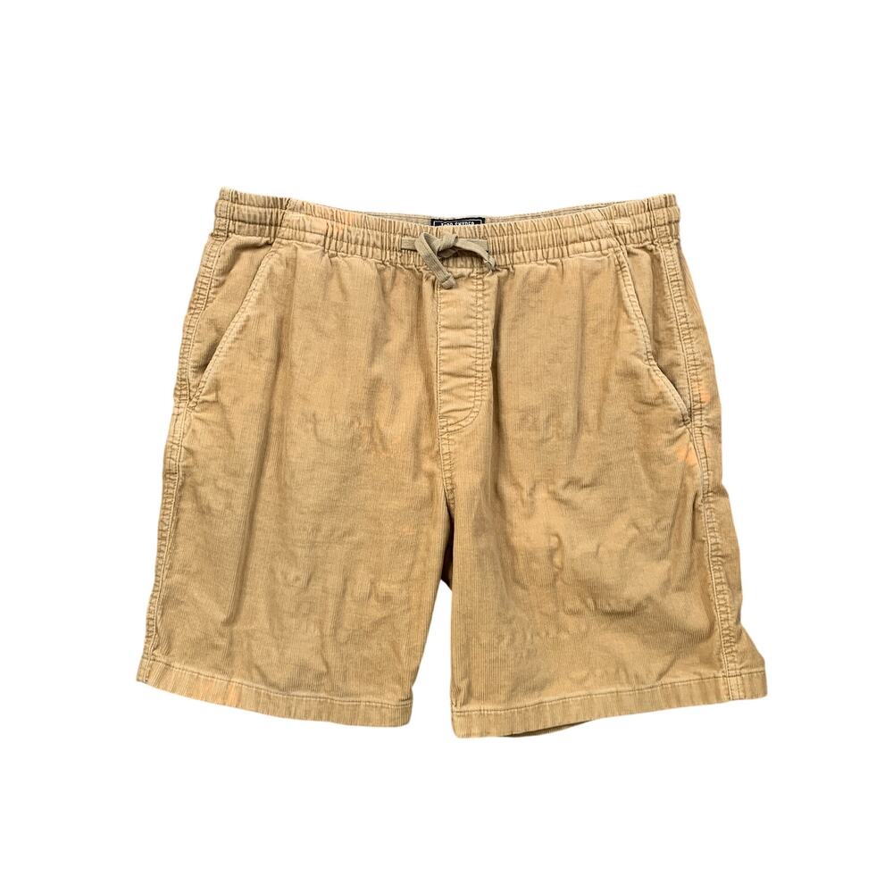 Todd Snyder Shorts Mens L Large Honey Weekend Washed Corduroy Elastic Waist